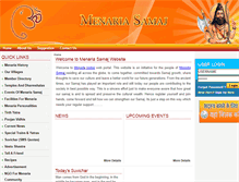 Tablet Screenshot of menariasamaj.org
